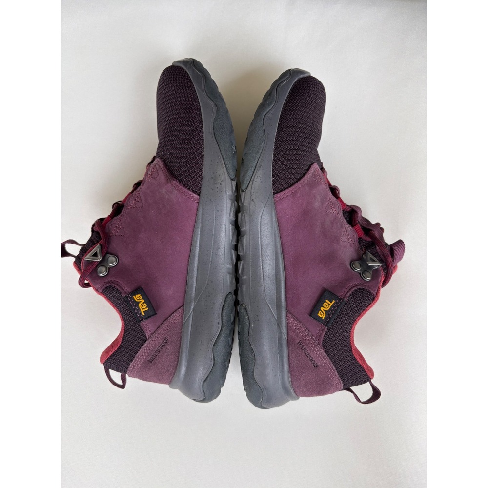 Teva Arrowood WP Hiking Shoes Women 6.5 Fig Wine Waterproof Trail Gorp Outdoor - Picture 4 of 8